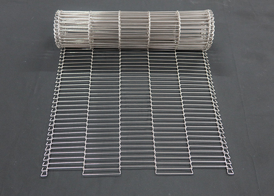 Good price 1mm Food Chocolate Enrober Wire Mesh Conveyor Belt Stainless Steel Flat Flex online