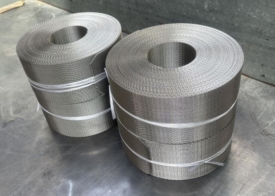 Good price Plastic Extruder 304/316 Stainless Steel Wire Mesh Reverse Dutch Weave Filter Mesh Belt online
