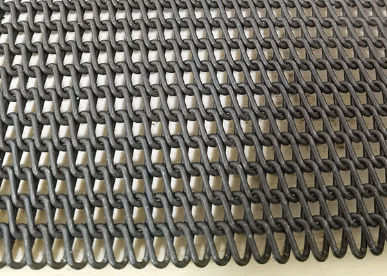 Good price Ultrathin Carbon Steel Flat Rolled Spiral Wire Mesh Conveyor Belt For Baking Biscuit online