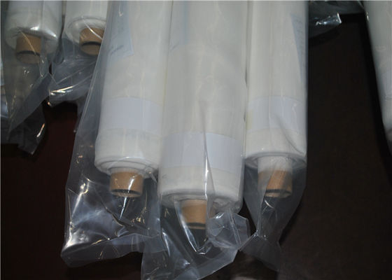 Good price High Tension Polyester Screen T-shirt Printing Mesh White / Yellow / Black online