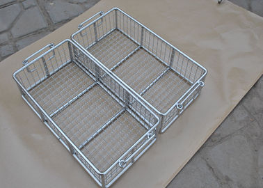 Good price 304 316 316L Stainless Steel Metal Wire Basket With Polishing Food Grade online