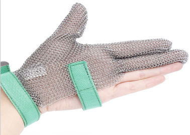 Good price Butcher Anti Cutting Stainless Steel Gloves With Metal Plates , High Strength online