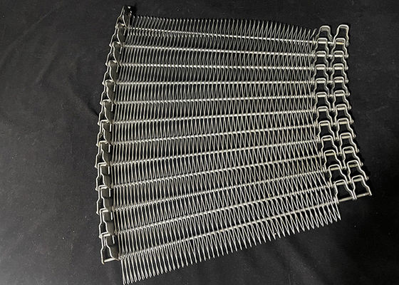 Good price Stainless Steel Flexible Rod Spiral Wire Mesh Conveyor Belt online