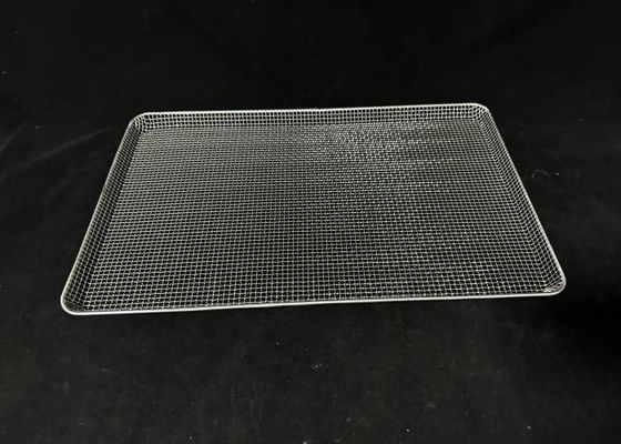 Good price Customized Stainless Steel Drying Tray Woven Wire Mesh Tray Food Dehydrator Tray For Drying online