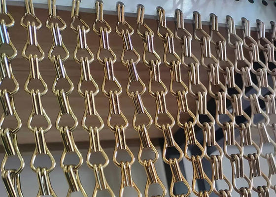 Good price Customizable Aluminum Chain Link Mesh For Building Decoration online