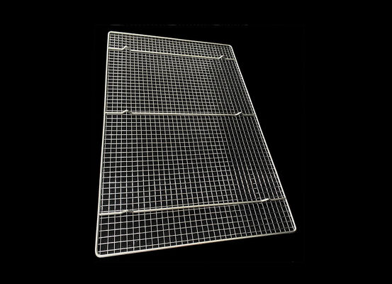 Good price 316 304 Stainless Steel Food Plate Bakery Cooling Drying Oven Kitchen Tray Wire Rack For Meat Beef Jerky Bread online