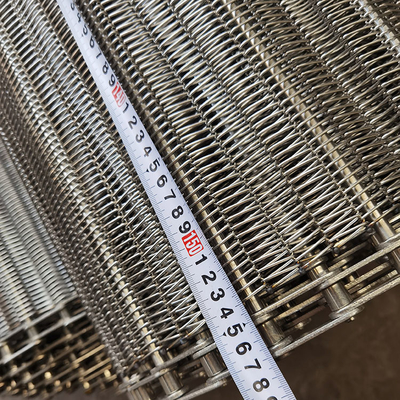 Good price Professional 304 Stainless Steel Spiral Wire Mesh Chain Driven Conveyor Belt For Food Freezer Drying Industries online