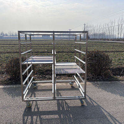 Good price Heavy Duty Stainless Steel Rack Trolley For Industrial With Brake And No Brake Common's 765 965 1300 1350 1475 1725 1750 online