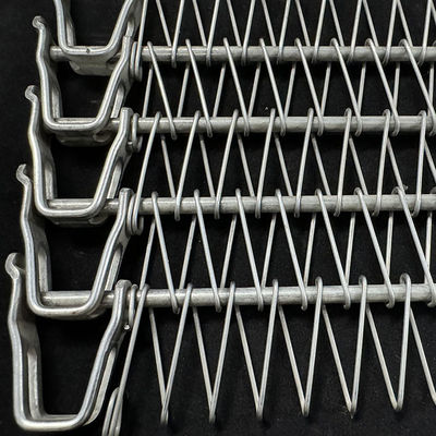 Good price IQF Tunnel Freezer Spiral Mesh Conveyor Belt for Cooling Towers online