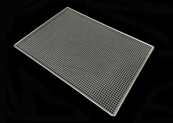 Good price Stainless Steel Wire Mesh Drying Tray Pan Drying Drip Rack Bakery Cooling Rack online