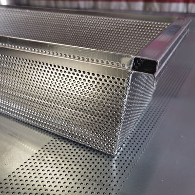 Good price 304 Stainless Steel Perforated Stackable Trays with Handles online