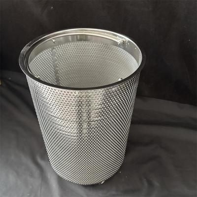 Good price Stainless Steel Cylinder Mesh Screen Filter Tube Woven Wire Mesh Strainer Round Perforated Filter Basket online