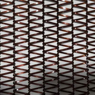 Good price Architectural Decorative Spiral Wires Stainless Steel Chain Link Conveyor Belt Mesh online