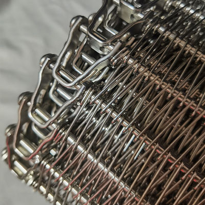 Good price 304 Stainless Steel Balance Weave Spiral Wire Mesh Chain Driven Freezer Conveyor Belt online