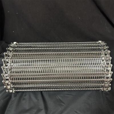 Good price Stainless Steel Freezing Food Conveyor 304 Stainless Steel Spiral Balance Mesh Belt online