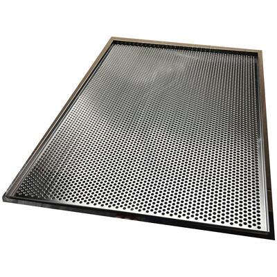 Good price 18x26x1 inch Customized Stainless Steel 304 Perforated Flat Baking Tray For Food Storage online