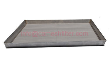Good price Custom Stainless Steel 304 Dehydrator Wire Mesh Tray Baking Pan Tray online
