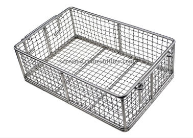 Good price 316 316L Polishing Metal Wire Basket For Storage / Washing / Drying online