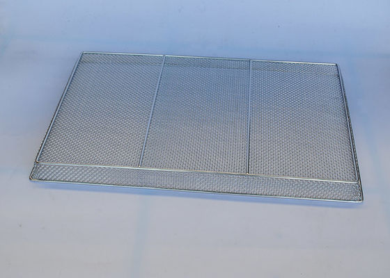 Good price 316 Stainless Steel 24 X 16 Wire Mesh Tray For Drying Seafood online