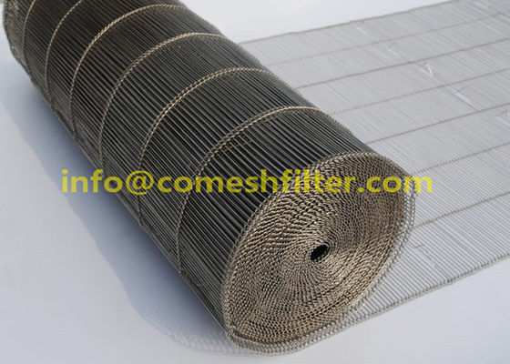 Good price Bread Baking 0.9MM Flat Flex Wire Mesh Conveyor Belt online