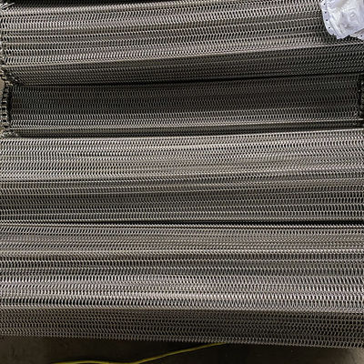 Good price Instant Freezer 304ss 316ss Balanced Weave Conveyor Belts online