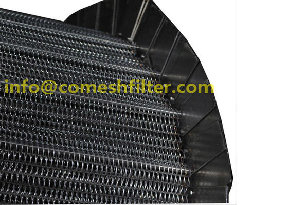 Good price sus 304 Stainless Steel Spiral Cooling Balance Weave Wire Mesh Conveyor Belt for tunnel oven baking online