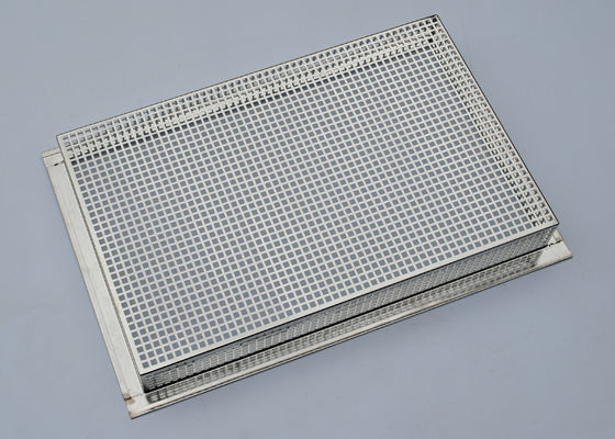 Good price Food Industry FDA Ss201 3cm Wire Mesh Tray online
