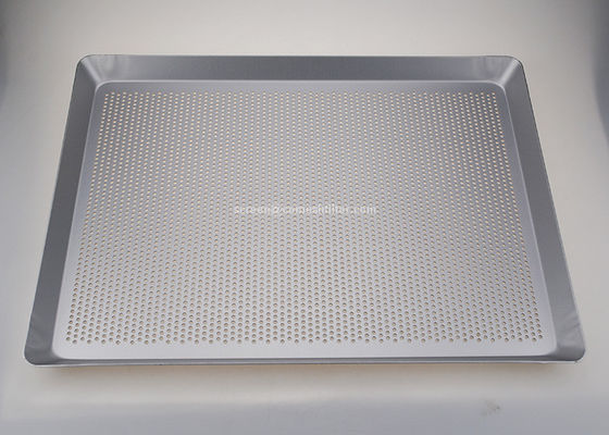 Good price 18x26 Inch Aluminum 5x3mm Hole Perforated Cooking Tray online