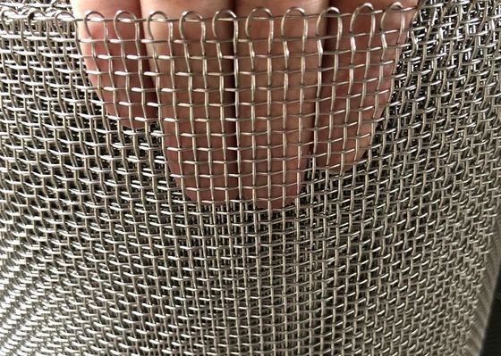 Good price Wrapped Edge Stainless Steel 304 1X30M Woven Wire Mesh Screen online