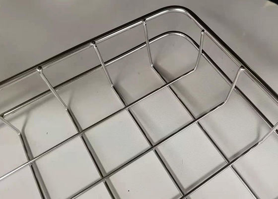 Good price 40x25cm Food Grade Baking Donut Wire Mesh Tray online