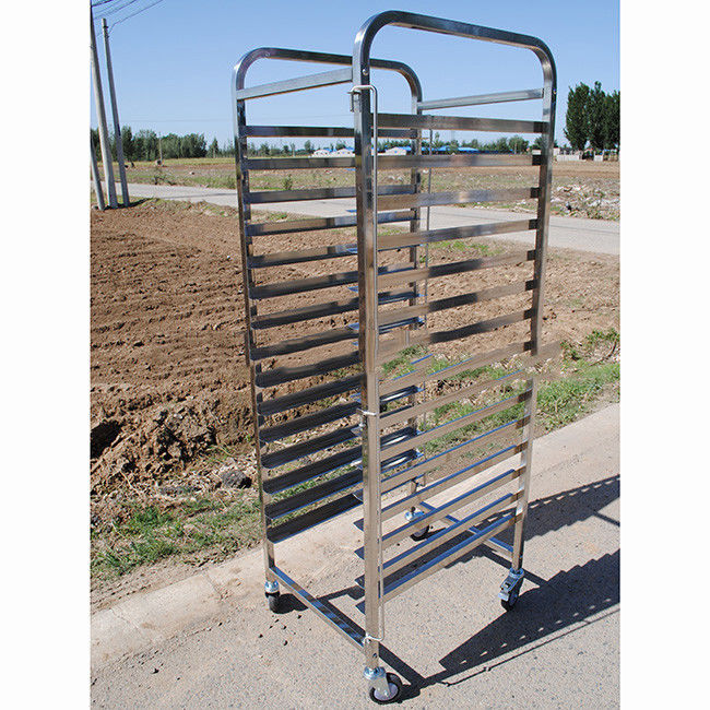 Customizable 0.6mm1.2mm Cooling Bakery Tray Rack Trolley For Cheese Drying
