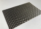 Pre Crimped Stainless Steel Copper Plating Woven Wire Mesh For Hallway Wall