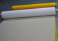 165T-31 Silk Screen Mesh Roll For PCB / Glass Printing , White / Yellow Color