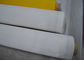 High Precision Polyester Silk  Screen Printing Mesh White For Glass Printing