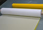 Customized Screen Printing Fabric Mesh 74 Inch For Electronics , White / Yellow Color