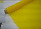 Low Elongation Monofilament Polyester Screen Printing Mesh With White And Yellow