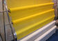Yellow T- Shirt  Screen Printing Fabric Mesh 87&quot; , Polyester Printing Mesh High Modulus