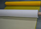 Yellow 50" 72T - 55 Polyester Screen Printing Mesh For Textile Good Antistatic