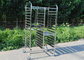 Customized Bakery 201 Stainless Steel Rack Trolley For Home