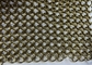 Gold Color Decorative 316l Stainless Steel Ring Mesh Chain Braided