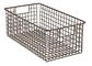 Stainless steel storage woven net basket Rustic-Style Tote Basket for Home Decor Customized wire mesh basket