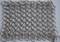 High Precision Wire Mesh Scrubber / Cast Iron Chain Cleaner Polishing Surface