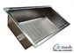Heavy Duty Stainless Steel Perforated Metal Tray 2mm Thickness For Making Cheese