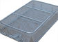 304 Stainless Steel Wire Mesh Medical Disinfection Basket 40cm x 25cm x 7cm Size