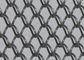 Light Weight Conventional Wire Mesh Conveyor Belt / Chain Link Fencing