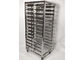 Metal Bakery Cooling Stainless Steel Rack Trolley For Restaurant Kitchen Equipment