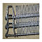 Food Grade Metal Stainless Steel Spiral Wire Conveyor Mesh Belt with chain for oven furnace quench 310s SS dehydrator