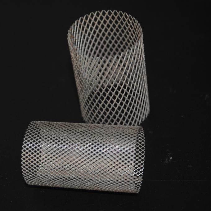 FDA 200 Mesh Perforated Stainless Steel Cylinder For Liquid Filtration