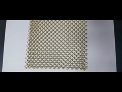 aluminum chain link mesh curtain