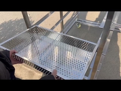 stainless steel wire mesh drying tray for food